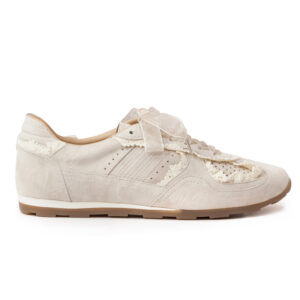 AMAZTEP真皮蕾丝花边舒适运动鞋